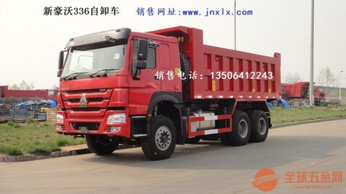 重汽厂家出口刚果 安哥拉豪沃371马力翻斗自卸车报价