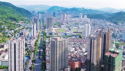 桐梓县城新貌