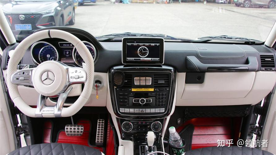 奔驰g500内饰改装-全新改款改装航空座椅及木地板内饰豪华宽大舒适