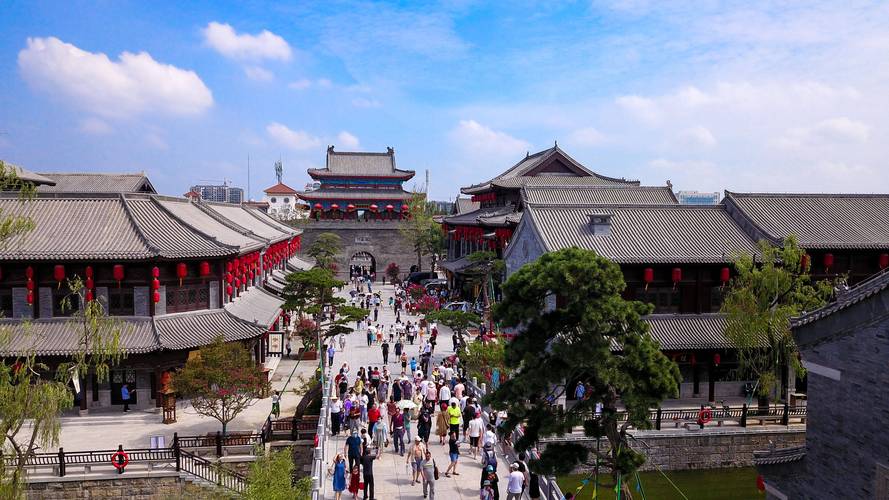 山东莒县:莒国古城首期免费开放