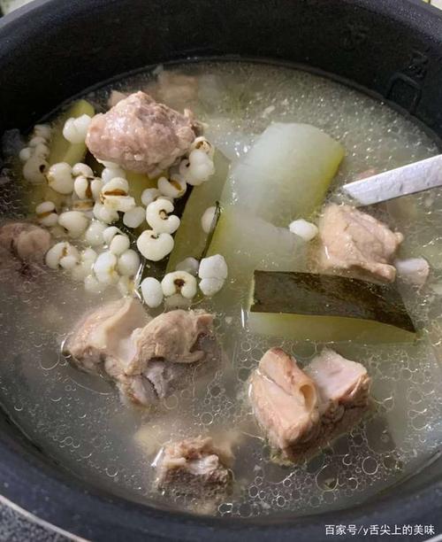 夏日必备冬瓜薏米排骨汤
