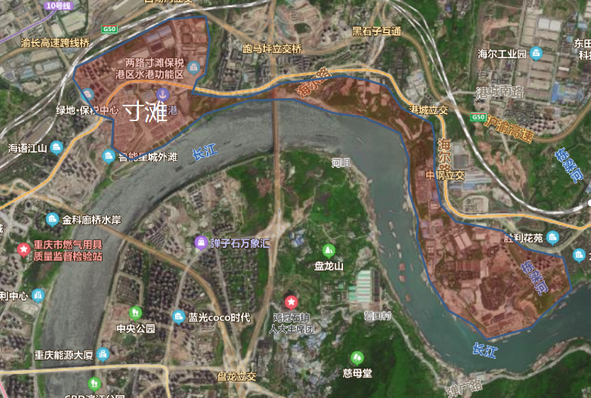 定了重庆寸滩港搬迁周边楼盘大涨植物系大v发财了