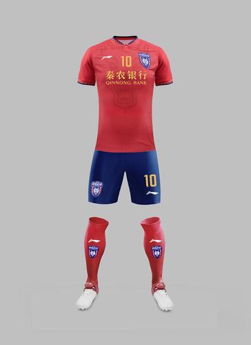 李宁发布陕西长安竞技2018赛季主客场球衣