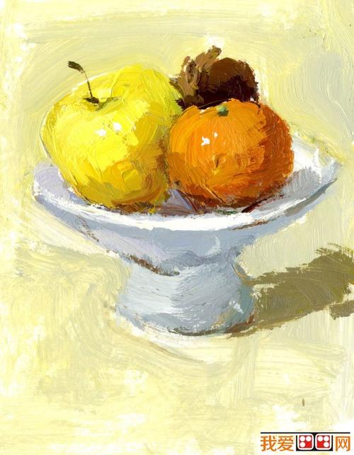 水粉画欣赏蔬菜和水果静物作品19p