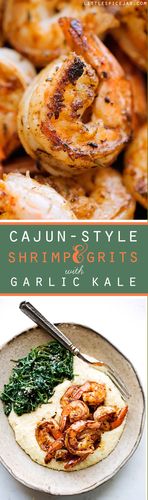 brunch #shrimpandgrits #cajunshrimp | littlespicejar.com