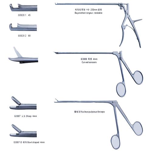 手术器械产品与zjj型椎间盘镜配合,临床适用于检查和治疗腰椎间盘突出