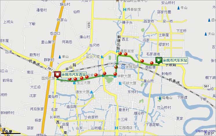 永川201交通路线图