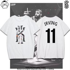 德鲁大叔球衣欧文周边同款衣服科比短袖t恤男女运动上衣夏季11号