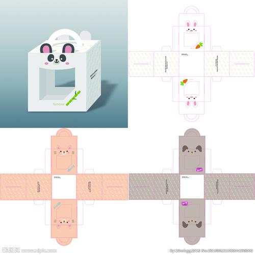 立耳-开窗慕斯盒印刷源文件设计图__包装设计_广告设计_设计图库_昵图