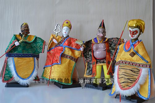 【布袋木偶玩具】包邮 西游记牛魔王红孩儿哪吒送老外