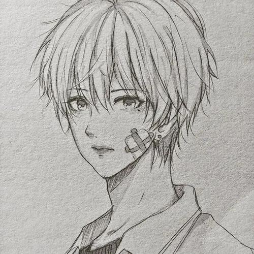 【线稿素材】新手入门!快来临摹这组动漫人物手绘插画