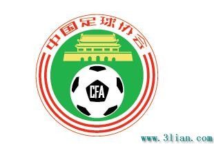中国足球协会标志矢量图