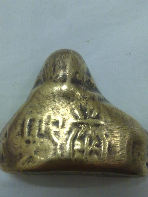 你好我有一个足金高3厘米的弥勒佛底下刻足金两个字,可以卖多少钱?