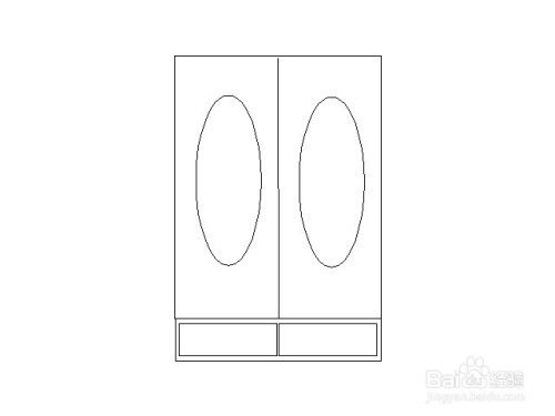 怎样画衣柜的简笔画