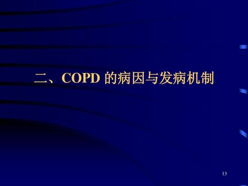 慢性阻塞性肺疾病ppt