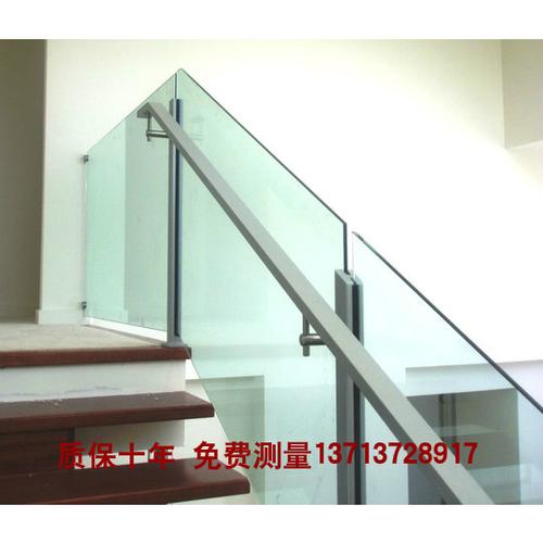 304不锈钢楼梯扶手 玻璃扶手 不锈钢立柱 玻璃栏杆 烤漆围栏护栏