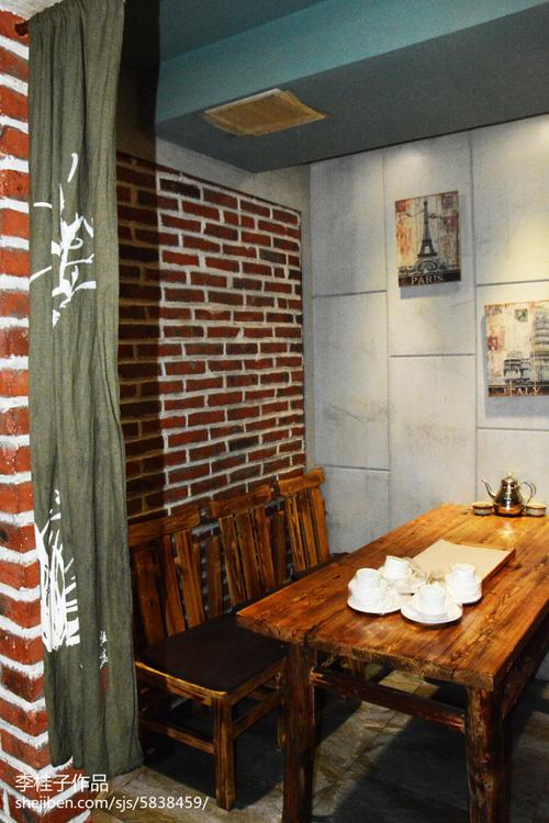 王胖子时尚海鲜烧烤店-装修设计效果图-李桂子设计师