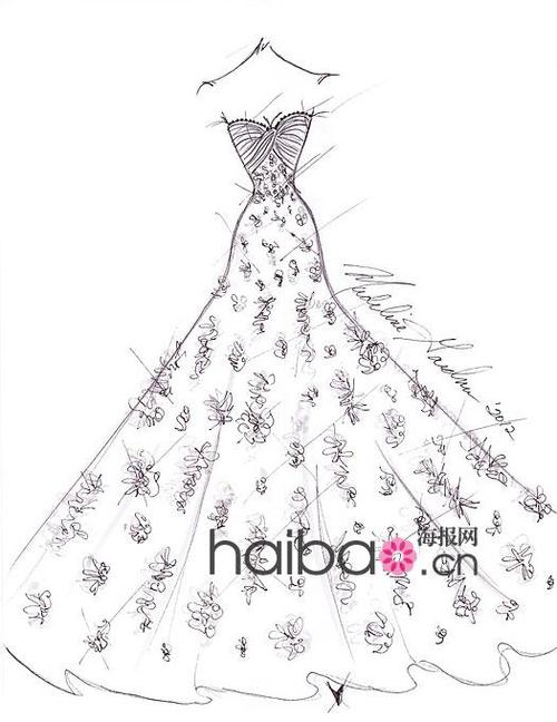 抢鲜欣赏18个品牌的新款婚纱礼服设计图 (图)