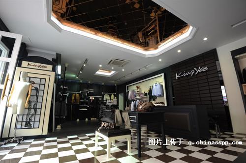 kingyes悦仕男装2012最新店铺形象图 kingyes悦仕男装