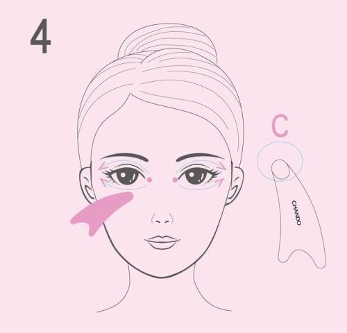 简笔画眼部化妆步骤图