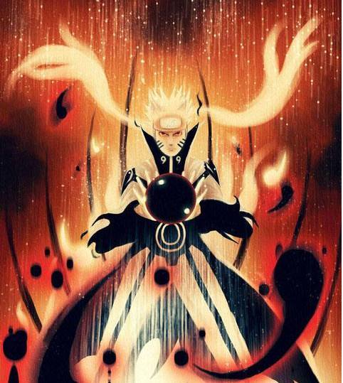 战斗形态:尾兽暴走形态(不受控制型),仙人模式,尾兽完全形态,六道仙人