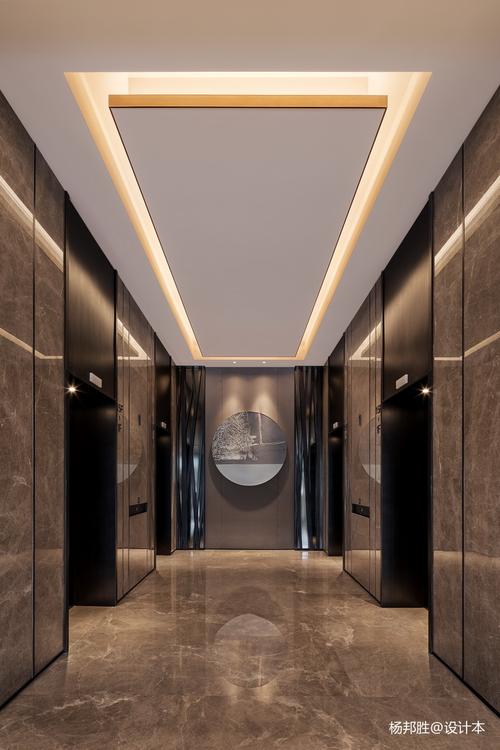 杭州临安万豪酒店电梯厅设计图 – 设计本装修效果图