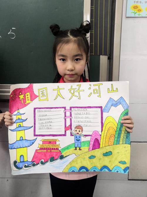第四期最美手抄报——祖国风光美