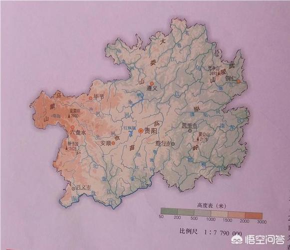韭菜坪位置贵州韭菜坪天上花海贵州省地处云贵高原的东部,高原山地占