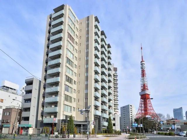 东京港区东京塔旁2ldk高级公寓,位于东京的"新天地",可拎包入住!
