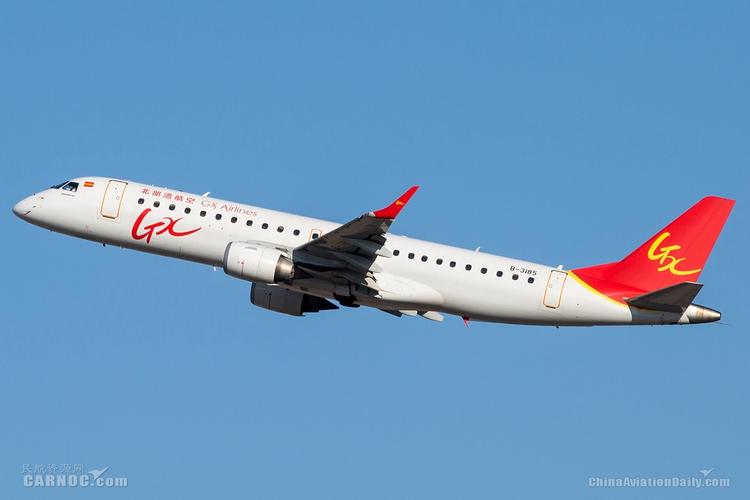 北部湾航空将新开常德直飞郑州,惠州,三亚航线