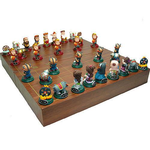 包邮促销礼物 创意益智西游记象棋q版公仔立体人物中国象棋亲子棋