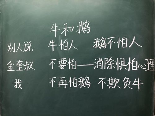赵文秀老师《牛和鹅》