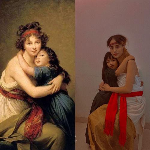 托菲诺幼儿园【世界名画模仿秀】投票通道开启第一组(1号～26号)