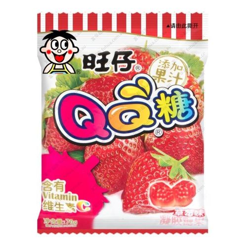 旺仔qq糖 草莓味 70g