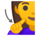 下载"聋女人"emoji表情大图