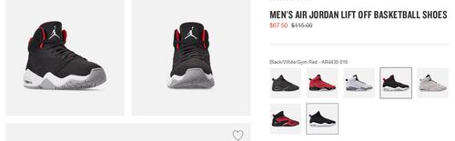 air jordan lift off 男子休闲运动鞋