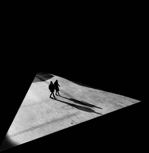 光影下的细节 极具构图美的黑白影像