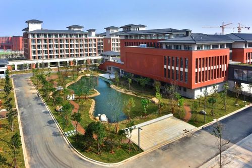 福州三中滨海校区环境优美