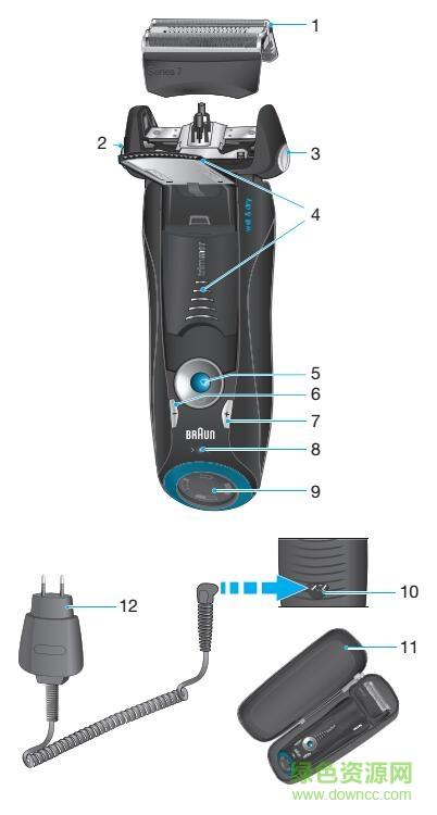 博朗740s7电动剃须刀说明书pdf高清版
