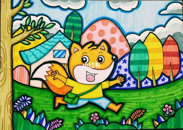 幼儿园创意儿童画_幼儿园_简笔画_儿童画_教育_学前