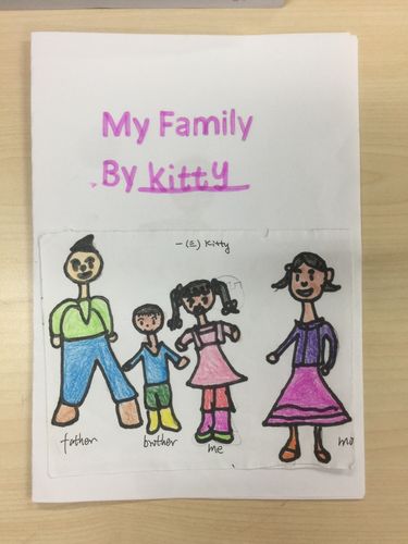 一年级英语绘本作业my family