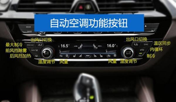 宝马530的功能讲解 全面的功能按键详解