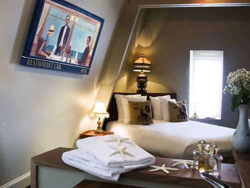 luxury room with   double bed