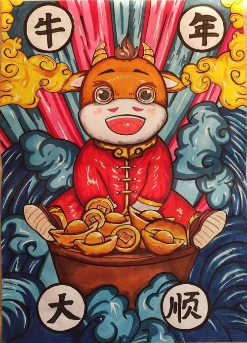 新春新气象 | 我们用绘画传递美好,表达祝福