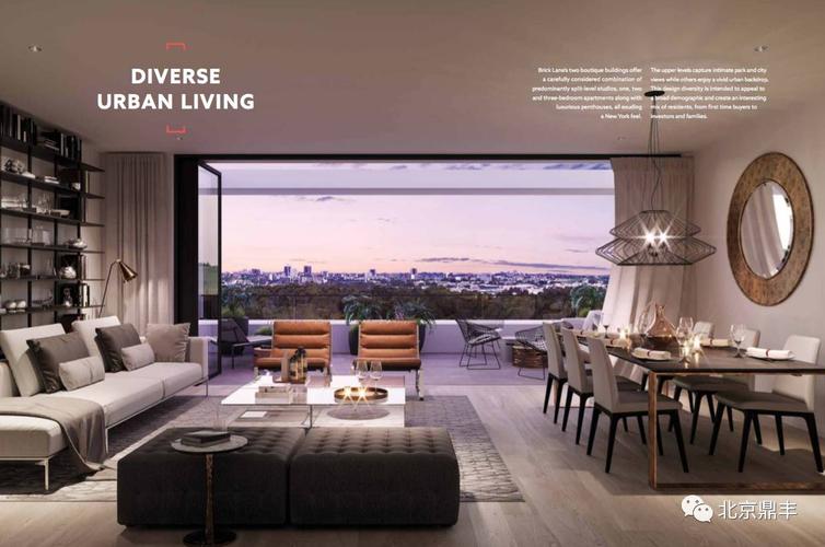 客厅大面宽设计,city风景尽收眼底