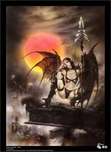 大师在@你 让你把持不住的插画家 luis royo