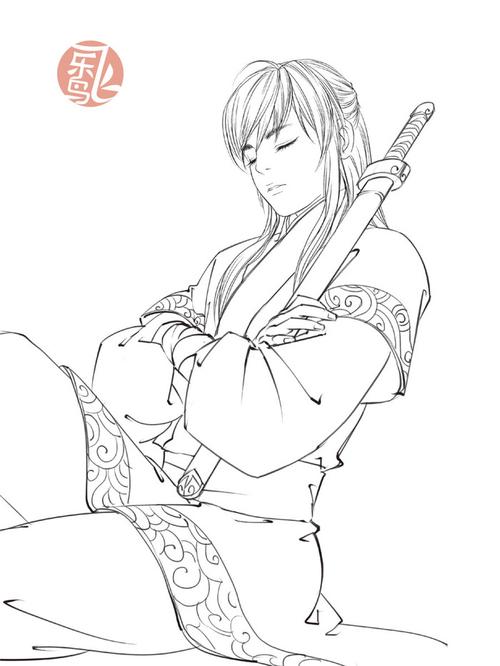 《绘漫画-古风人物线描技法》——古风插画