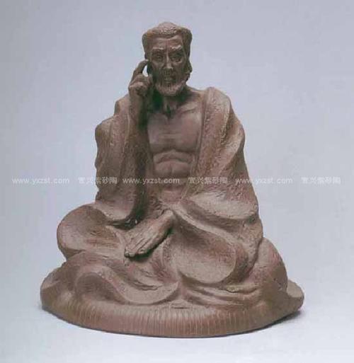紫砂雕塑:汤鸣皋