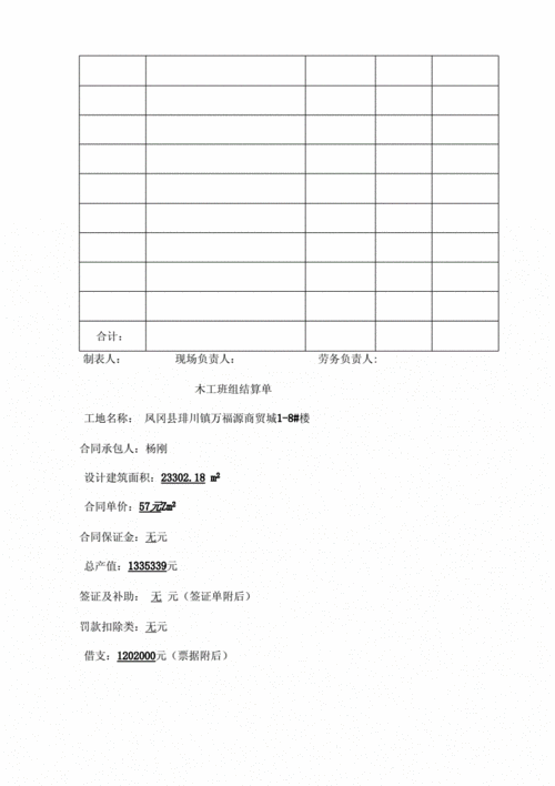 《劳务班组结算单》.docx 6页