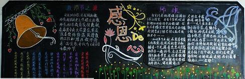 有关感恩老师的黑板报感恩的心2014感恩黑板报素材感恩的心感恩的心跟